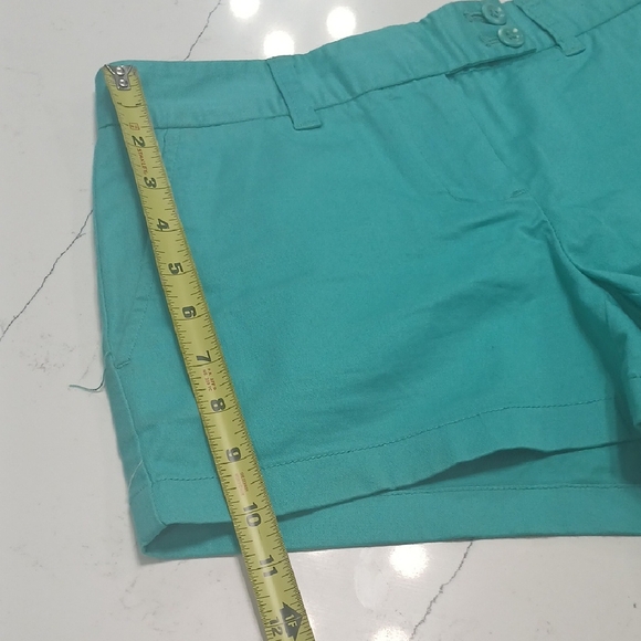 Women's Teal Shorts, One Pair Its Volcom Sz3 New, And Vineyards Pre-owned Sz 2 - Picture 4 of 12
